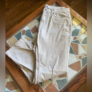 Joseph Abboud Slim Fit Khaki Colored Men's Denim Pants! Size 34x30!